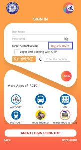 IRCTC Account