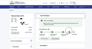 ITR Status Check